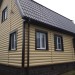 Сайдинг "blockhouse" под бревно, Престиж ВН-01, золотистый купить в Старой Купавне