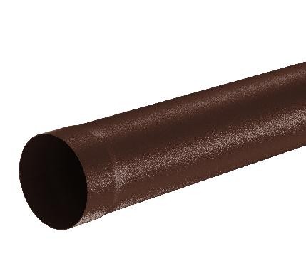 Водосток Aquasistem, Система 150/100 - Труба водосточная 3.00м RAL 8017 Коричневый matt купить в Старой Купавне