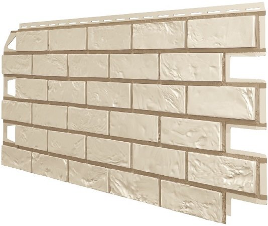 Фасадная панель VOX Vilo Brick Слоновая кость купить в Старой Купавне