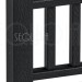 Комплект крышка/юбка для столба SEQUOIA BLACK купить в Старой Купавне