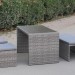 Диван-Трансформер AFINA плетеный из иск. ротанга S330G-W78 Grey купить в Старой Купавне