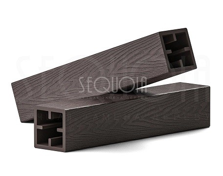 Столб SEQUOIA Evolution 3D WOOD BROWN купить в Старой Купавне