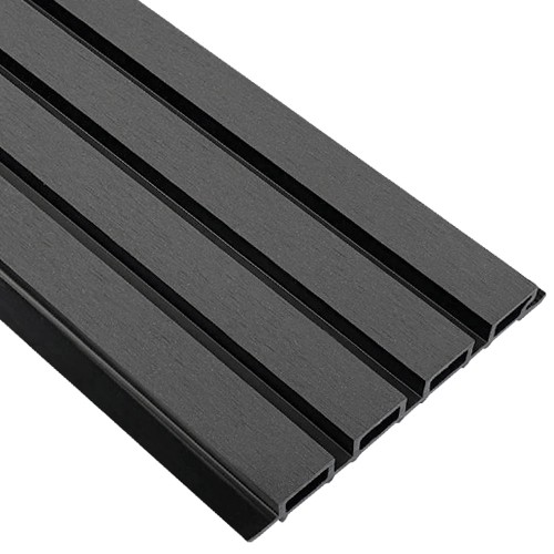 Фасадная реечная панель EasyDecking Wood-X 219х26 Черное дерево купить в Старой Купавне