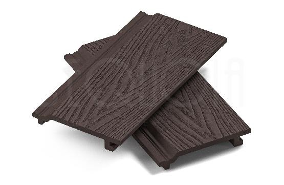 Доска фасадная ДПК 3D SEQUOIA Evolution WOOD BROWN купить в Старой Купавне