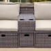 Комплект мебели AFINA плетеной из иск. ротанга AFM-330B Brown купить в Старой Купавне