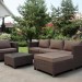 Комплект мебели AFINA плетеной из иск. ротанга YR821A Brown/Beige купить в Старой Купавне