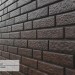 Фасадная панель Ю-Пласт Стоун Хаус Кирпич Коричневый купить в Старой Купавне