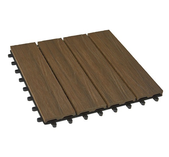 Садовый паркет дпк CM Garden Modern, 300х300 мм, PATINA BROWN (Патина коричневый) купить в Старой Купавне