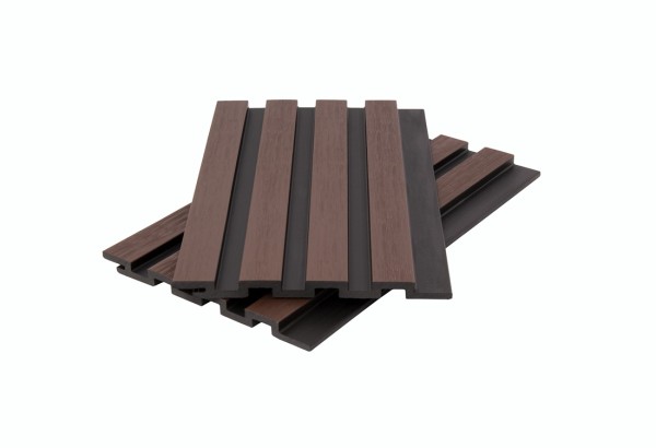Стеновая панель брусковая двухцветная co-extrusion, chocolate mix купить в Старой Купавне