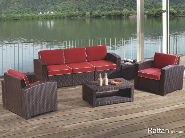Уличные диваны и кресла коллекции Rattan Premium 5  купить в Старой Купавне