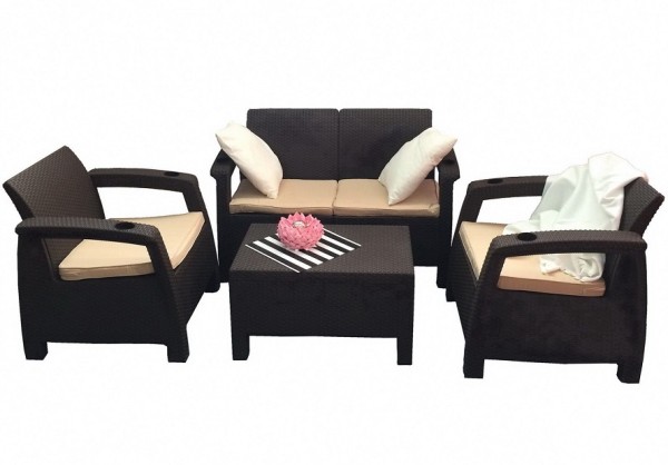 Комплект Yalta Terrace Set венге купить в Старой Купавне