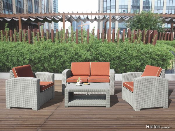 Уличные диваны и кресла коллекции Rattan Premium 4 купить в Старой Купавне