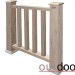 Ограждение из ДПК Outdoor Классик 3D STORM серый микс купить в Старой Купавне