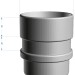 Муфта Docke Lux ПВХ - Графит купить в Старой Купавне
