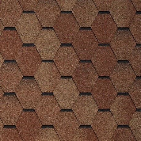 Гибкая черепица Tegola VENETO terracotta 206 купить в Старой Купавне