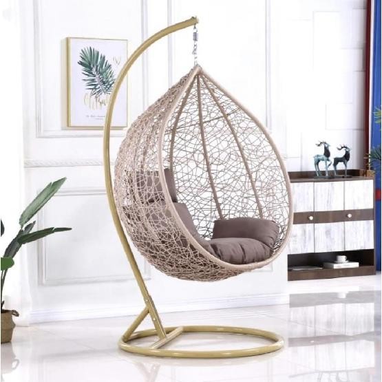 Кресло Подвесное из искусственного ротанга AFM-169A-XLB Beige купить в Старой Купавне