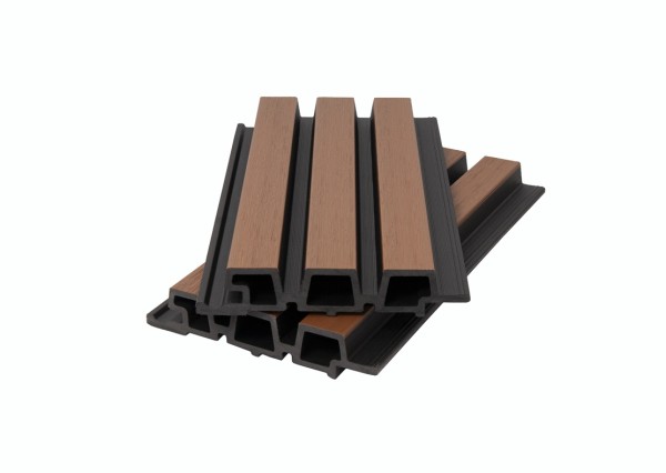 Фасадная панель брусковая двухцветная co-extrusion, sand mix купить в Старой Купавне