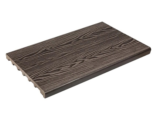 Ступень полнотелая из ДПК Deckart Step 3D Венге купить в Старой Купавне