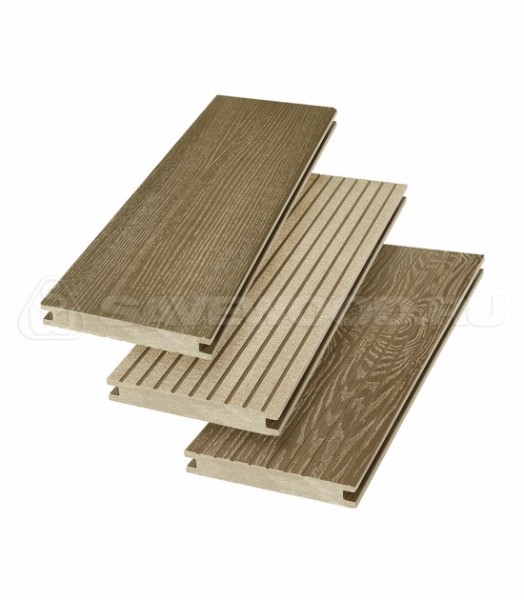 Террасная доска SW Fraxinus (R) полнотелая «SaveWood» Тик купить в Старой Купавне