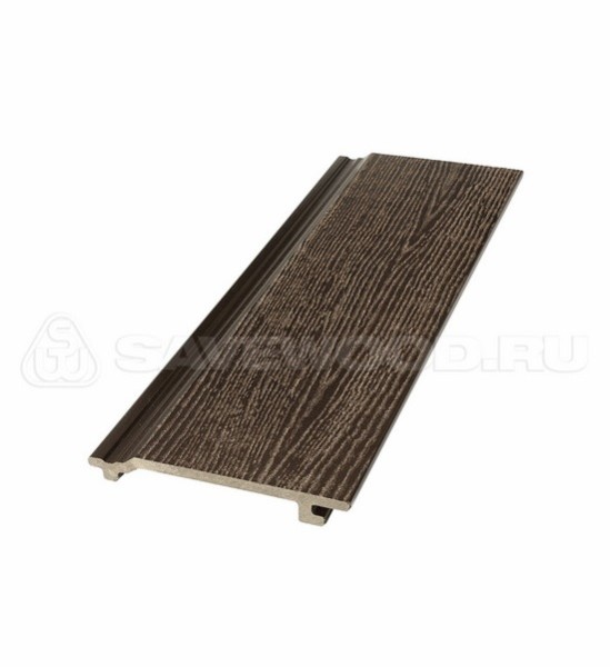 Сайдинг из дпк savewood sw-sorbus радиальный распил темно-коричневый купить в Старой Купавне