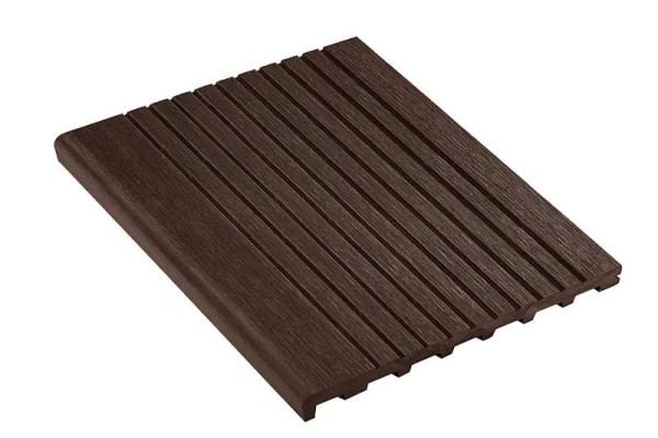 Ступень полнотелая из ДПК Deckart Step Венге купить в Старой Купавне