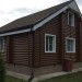 Сайдинг "blockhouse" под бревно, Акриловый Премиум ВН-01, орех тёмный купить в Старой Купавне