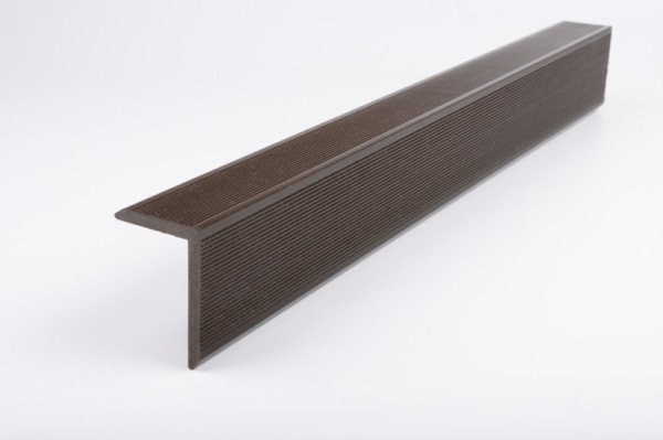 Угол торцевой Ecodecking Титан 60х40х3000 Шоколад купить в Старой Купавне