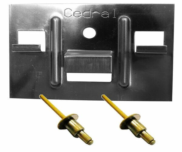 КЛЯММЕР + ЗАКЛЁПКА ДЛЯ CEDRAL CLICK 250 ШТ купить в Старой Купавне