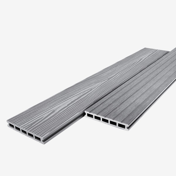 Террасная доска из ДПК RusDecking Unodeck Mogano - Серый купить в Старой Купавне