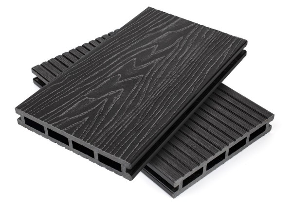 Террасная доская ДПК NanoWood Nature 3D пустотелая Графит купить в Старой Купавне