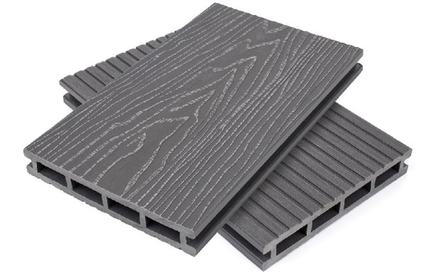 Террасная доская ДПК NanoWood Nature 3D пустотелая Серый купить в Старой Купавне