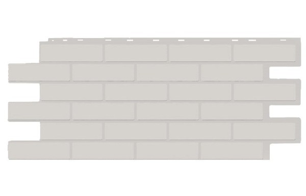 Фасадная панель T-Siding Кирпич Модерн Эко Уайт купить в Старой Купавне