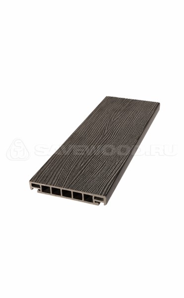 Террасная доска из ДПК SW Salix (S) (R) темно-коричневый купить в Старой Купавне