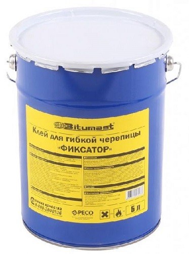 Клей для гибкой черепицы BITUMAST 5 л купить в Старой Купавне
