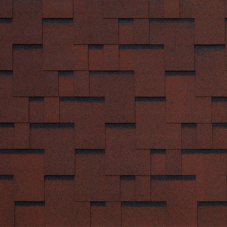 Гибкая черепица Tegola SAN REMO rosso 402 купить в Старой Купавне